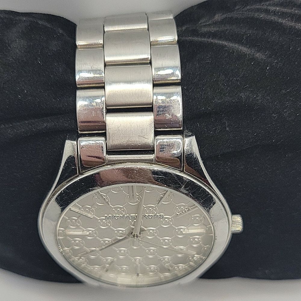 Michael Kors Runway MK3371 Womens Stainless Steel Analog Dial Quartz Watch BC697 - Picture 4 of 10